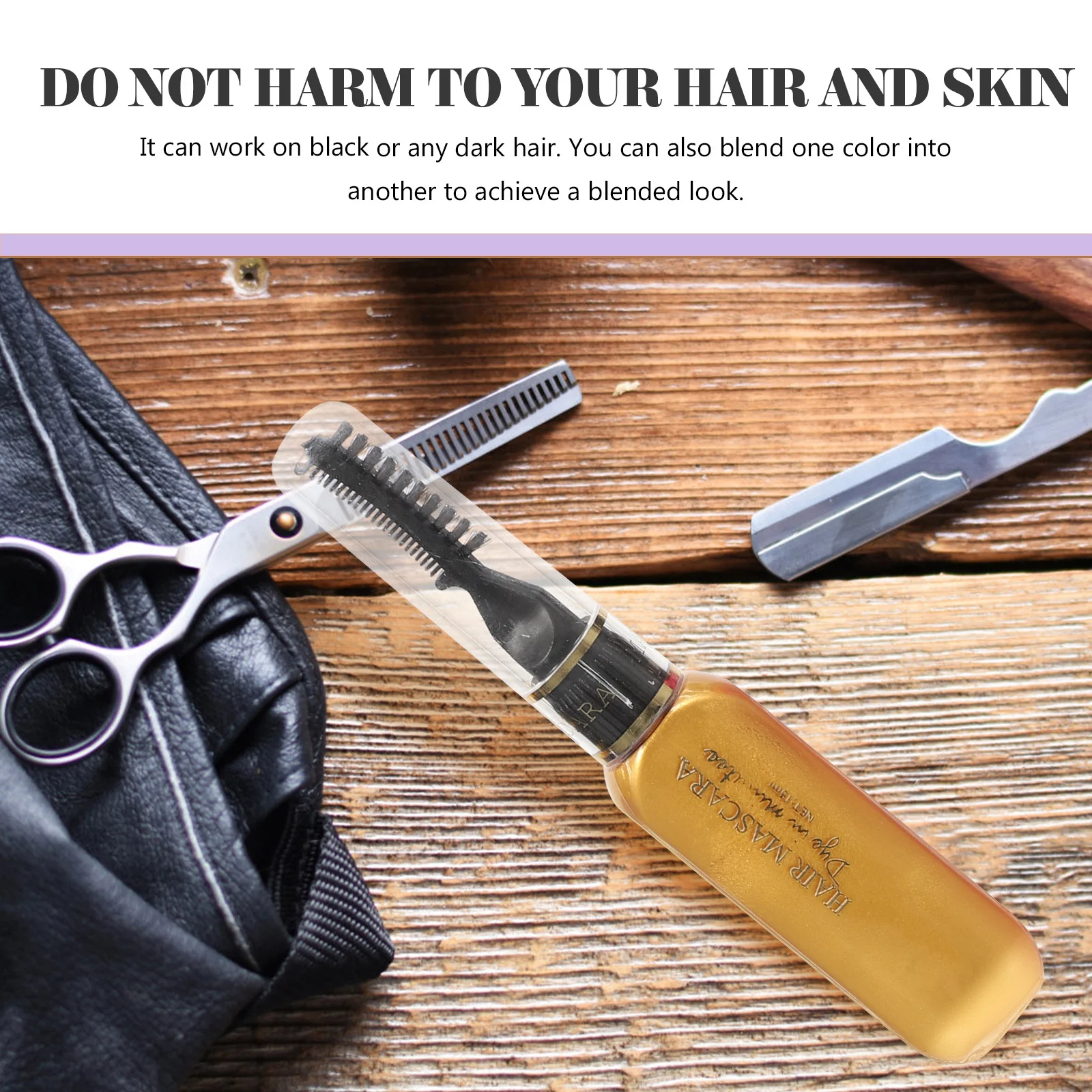 8Pcs Portable Hair Color Comb Disposable Dye Applicator for Temporary Style Quick Dry No Damage Reusable Styling Essential