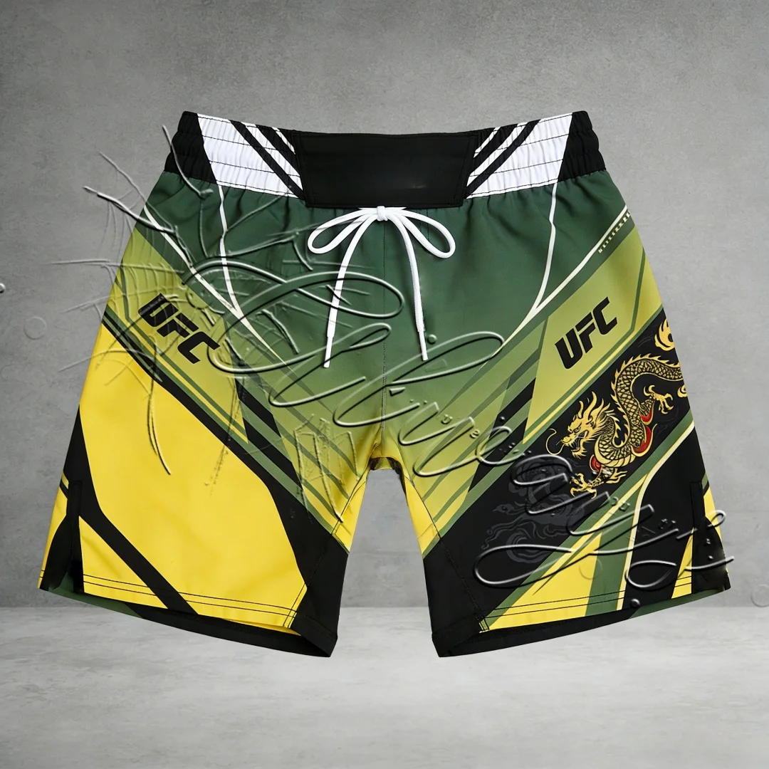 

2026 Special Edition UFC MMA Enthusiast Training Speed Dry Boxing Shorts Men's Fighting Fitness Slow Running Breathable Shorts