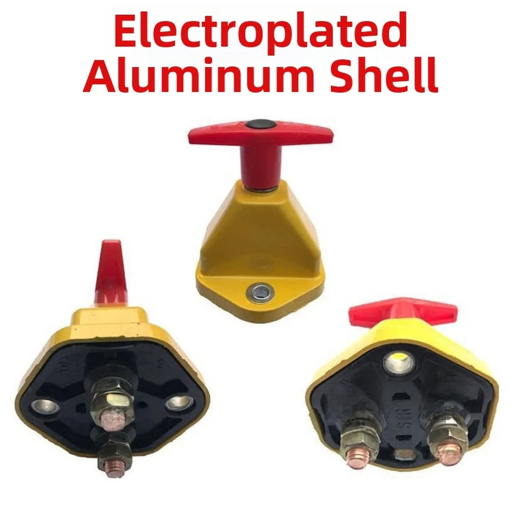 

1PCS 150A 12-24V Battery Master Switch Brass With Insulation Design For Cars, Trucks, And Agricultural Machinery