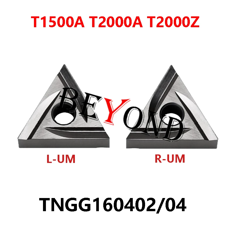 TNGG160402R-UM T1500A T2000Z TNGG160404L-UM T1200A TNGG160404R-UM TNGG160402R-FX T3000Z Original Carbide Inserts CNC TNGG 160404