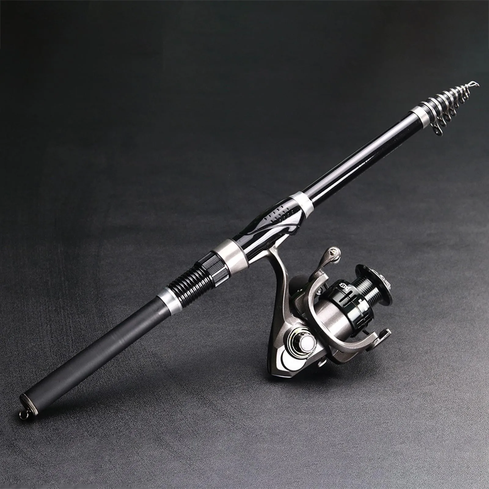 Portable Ultralight Fishing Rod with Non-slip and Ergonomic Grip Design for Angler's Holiday Good Gift