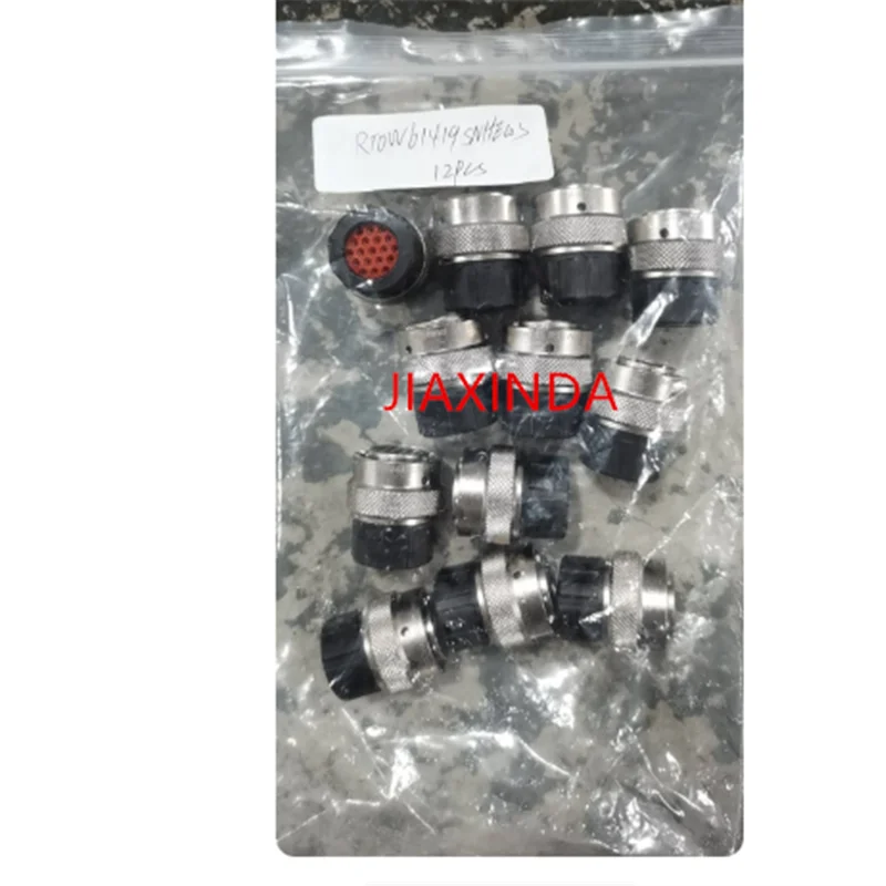 RT0W61419SNHEC03 Circular connector aviation plug with 19 pins