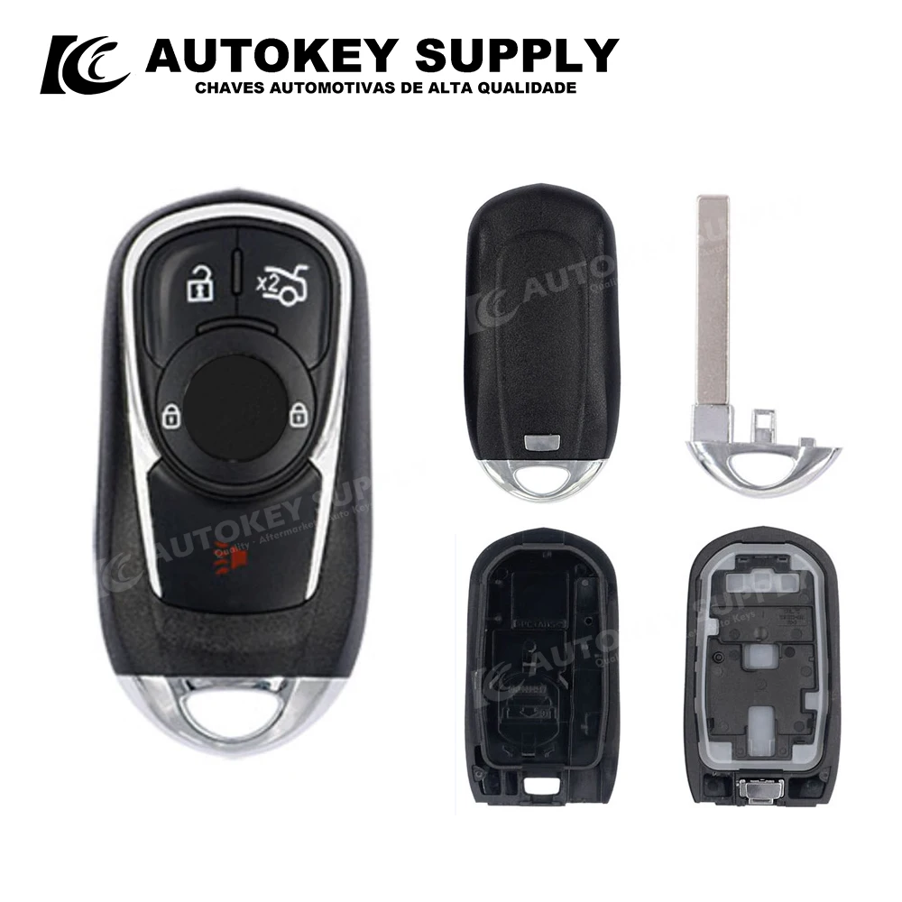 

Чехол для смарт-карты с 4 кнопками (седан) AutokeySupply AKBKS134