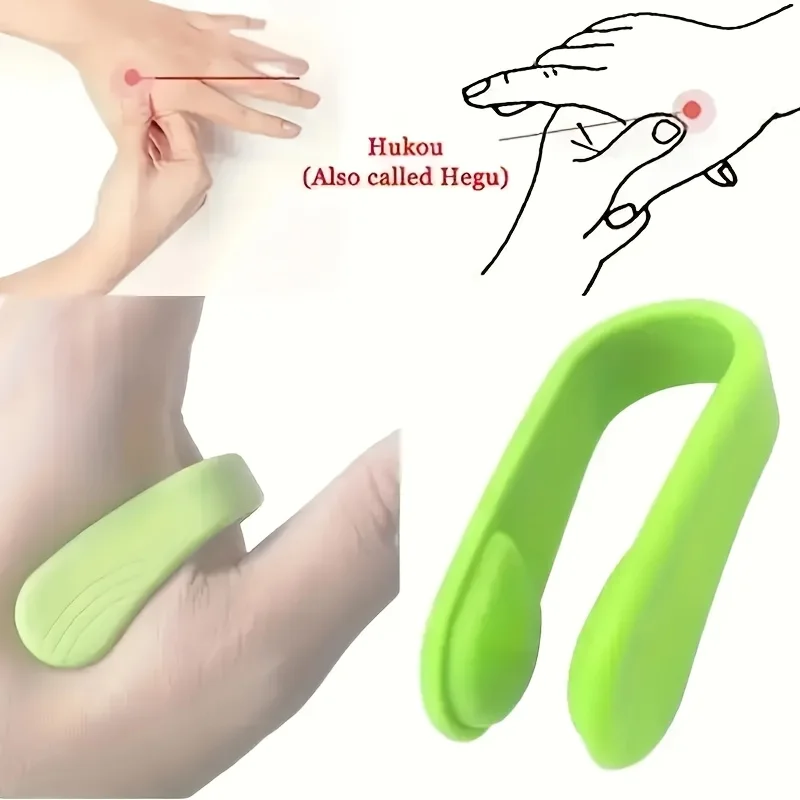 4Pcs Universal Thumb Massage Clips, Portable Manual Acupoint Massager, Relaxation Tool for Home & Office Use