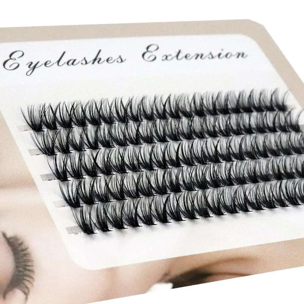 20d/30d/40d Cluster Wimpers 1 Doos/100 Cluster Individuele Natuurlijke Wimper Extensie Make-Up Tools 3d Nerts Wimpers Groothandel