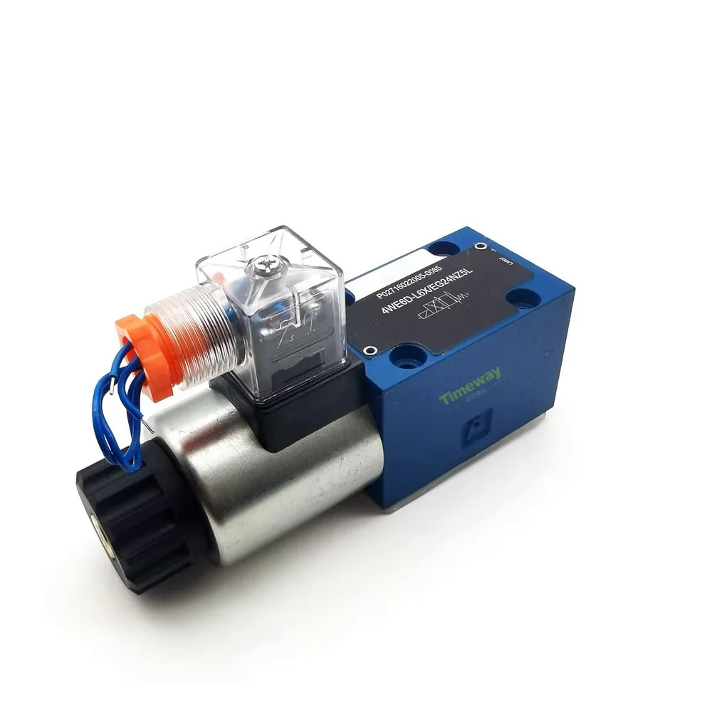 4WE6D-L6X/EG24NZ5L SHLIXIN Solenoid Directional Valve 4WE Series Hydraulic Solenoid Control Valve 24V DC