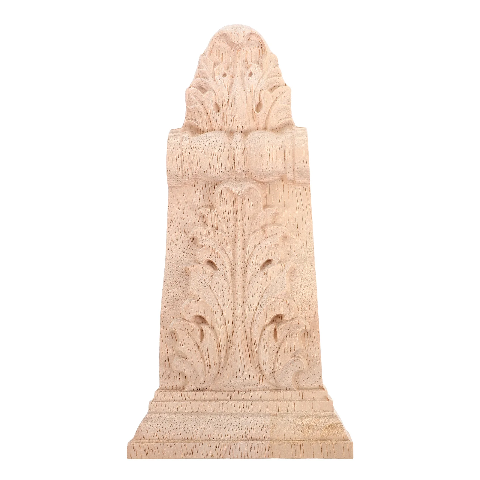 나무 Corbels 8x16x3cm 조각 된 나무 빈티지 홈 장식 로마 테마 헤비 듀티 Corbels 장식 브래킷 정원