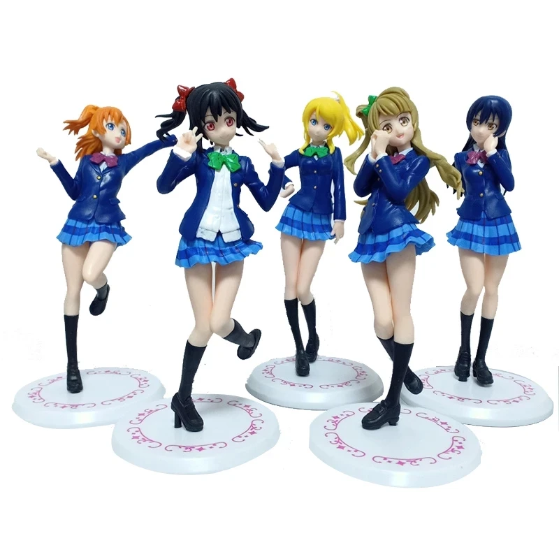 16cm Japan Anime LoveLive! School idol project Figure Kotori Minami Youth Campus School Uniform Standing Model PVC Toy Gift Doll