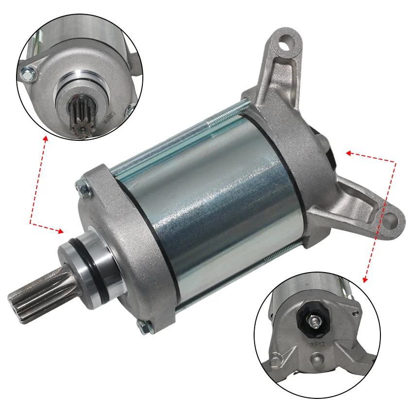 

Motorcycle Starter Motor Engine Parts For Yamaha YFM450FWA YFM450FWAD Grizzly Kodiak 450 IRS EPS Hunter Special Edition Hunting
