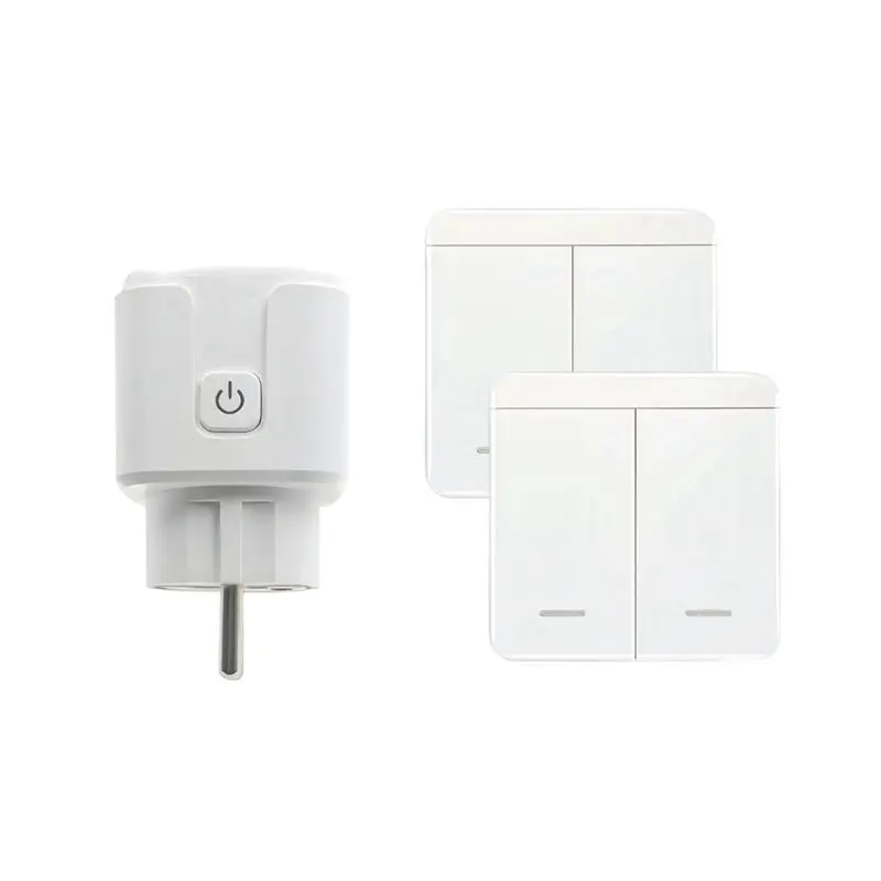 

FFYY-Wireless Window Door Sensor, Magnetic Contact Switch, AC220V 2500W, Ideal For Extractor Hoods And Home Security EU Plug