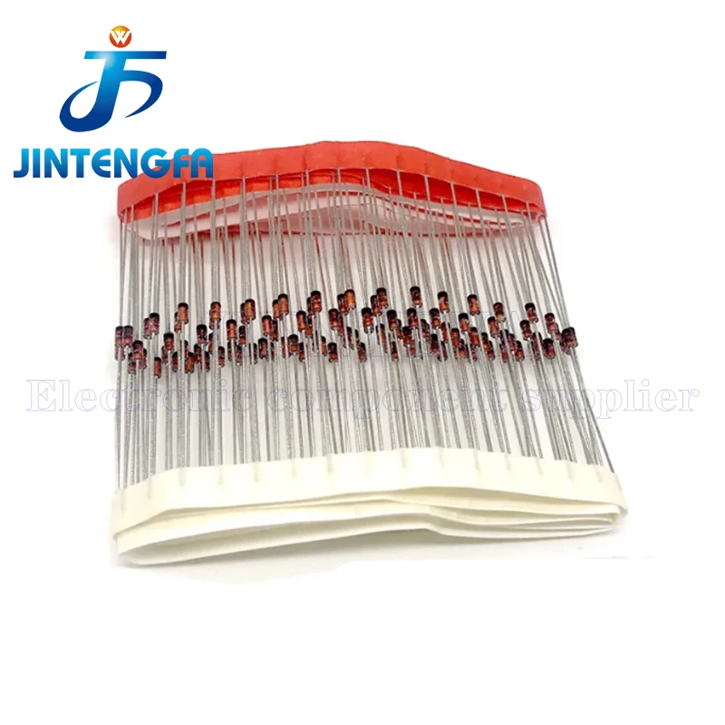 100PCS 1N60 DO-7 1N60P IN60P IN60 DO-35 Schottky Germanium Diode TV Radio FM Detection DIP Diode