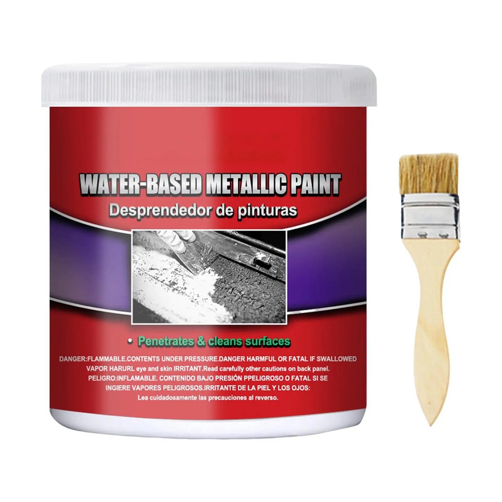 Metal Rust Remover Paint Metal Rust Paint Multi Functional Rust Converter Car Metal Paint for Fleet Aviation Marine