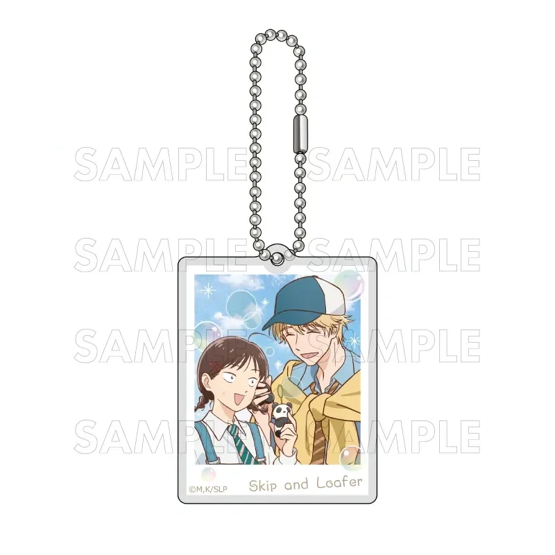Skip and Loafer 6cm Acrylic keychain Mitsumi Iwakura/Sousuke Shima anime Character Bag Charm Surprise gift