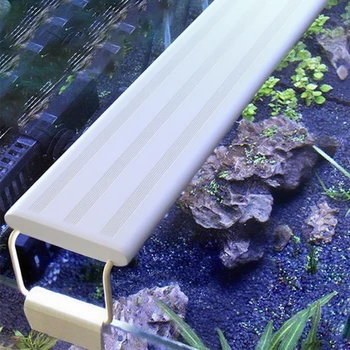 Aquarium LED Light Super Slim Fish Tank Aquatic Plant Grow Lighting Waterproof Bright…