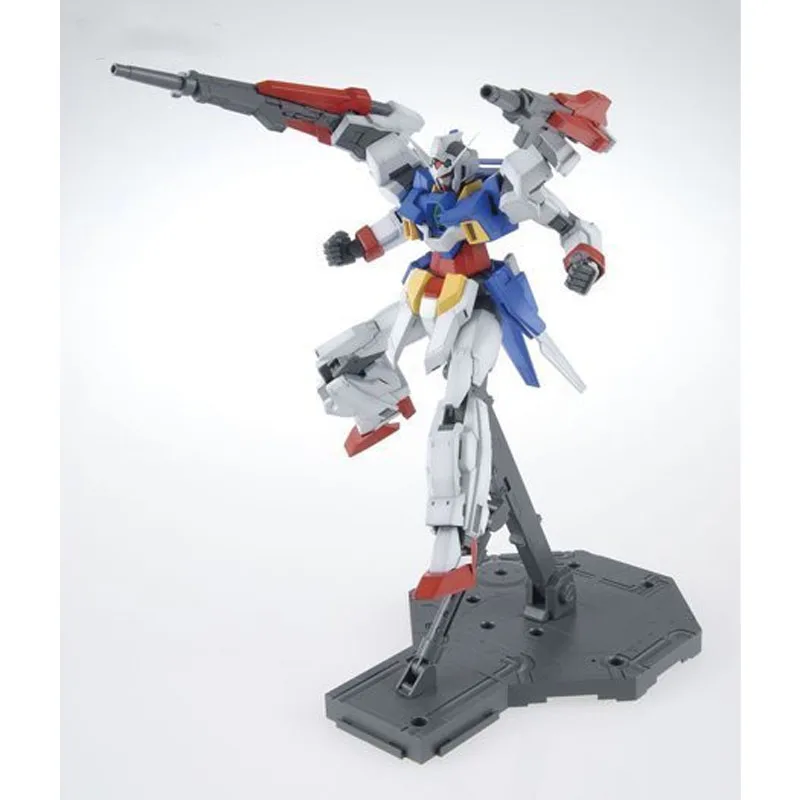 Bandai original mg gundam AGE-2 bala dupla AGE-2DB 1/100 anime figura de ação montagem modelo brinquedos presentes para crianças gundam