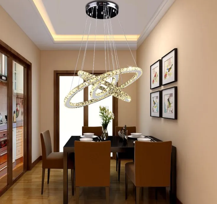 Nowoczesny kryształ LED żyrandol lampa do salonu Cristal Lustre żyrandole oświetlenie wisiorek wiszące lampy sufitowe