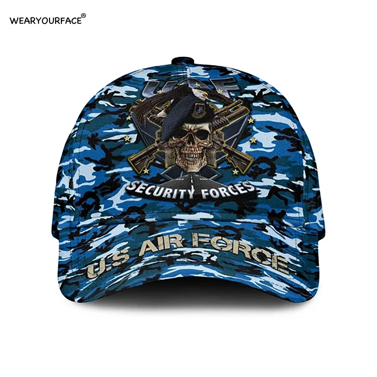Baseball Cap Mahi-mahi Fishing America Printed Snapback Hat Men Women Adult Sports Breathable Summer Headwear Outdoor Sun Visor