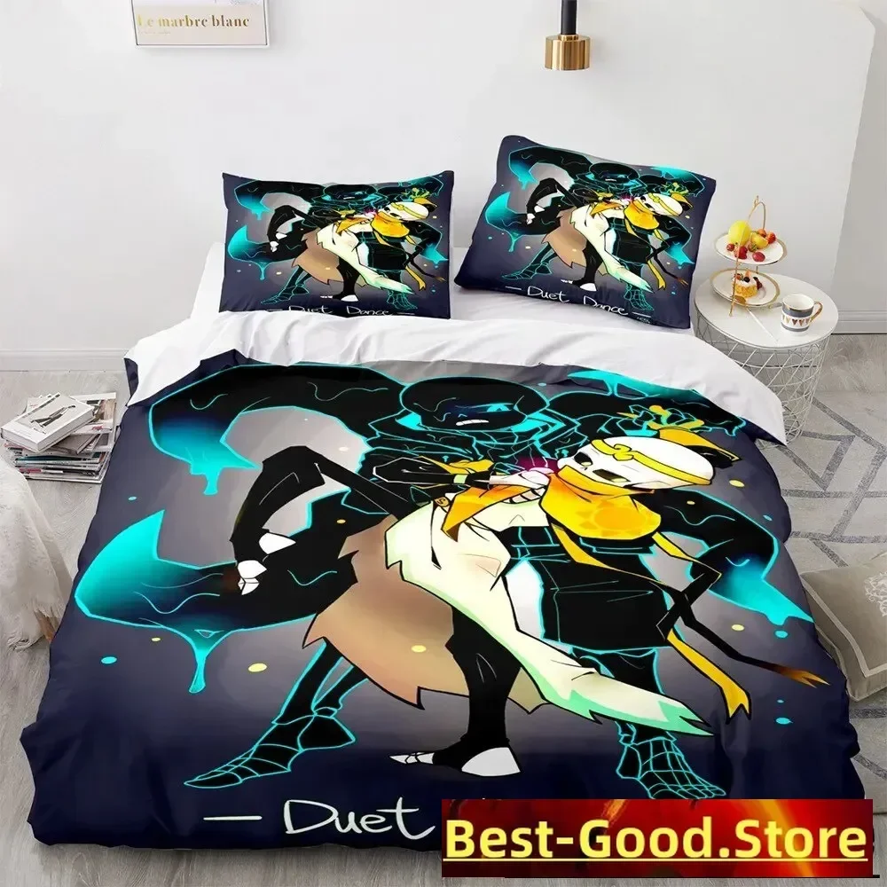 3D Printing Game Undertale Frisk Sans Bedding Set Boys Girls Twin Queen Size Duvet Cover Pillowcase Bed Kids Adult Home Textiles