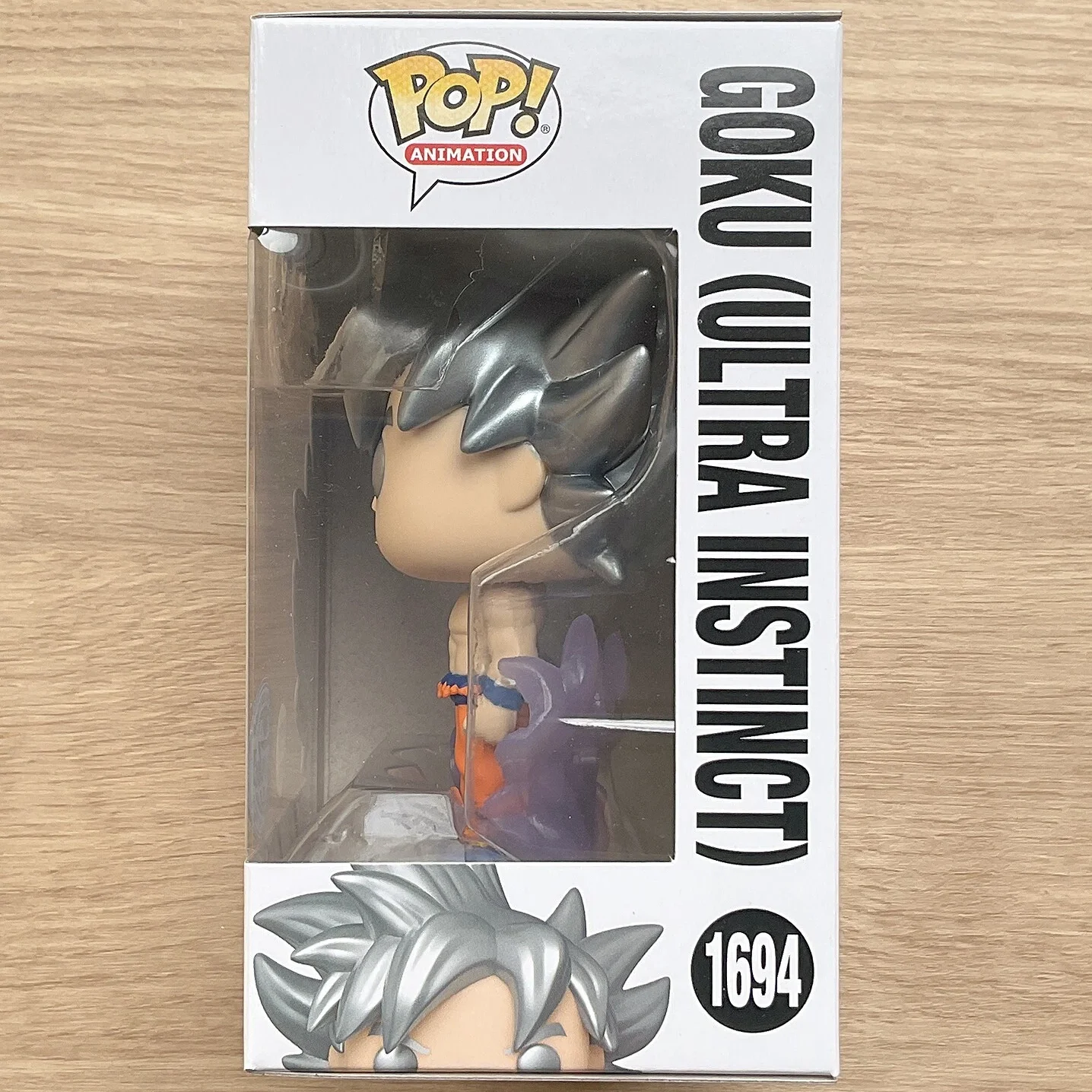 Funko Pop Figure Dragon Ball Super Animation Goku (Ultra Instinct) Glow In The Dark Collectible Limited Edition Model Toy Gift