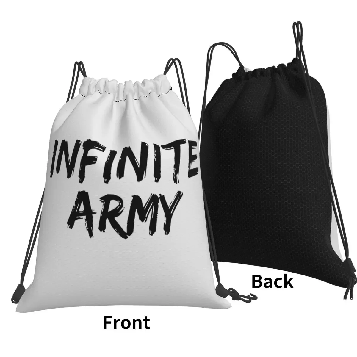 Caylus Merch Infinite Army Backpacks Casual Drawstring Bundle Pocket Storage Bag Book Bags for Man Woman School