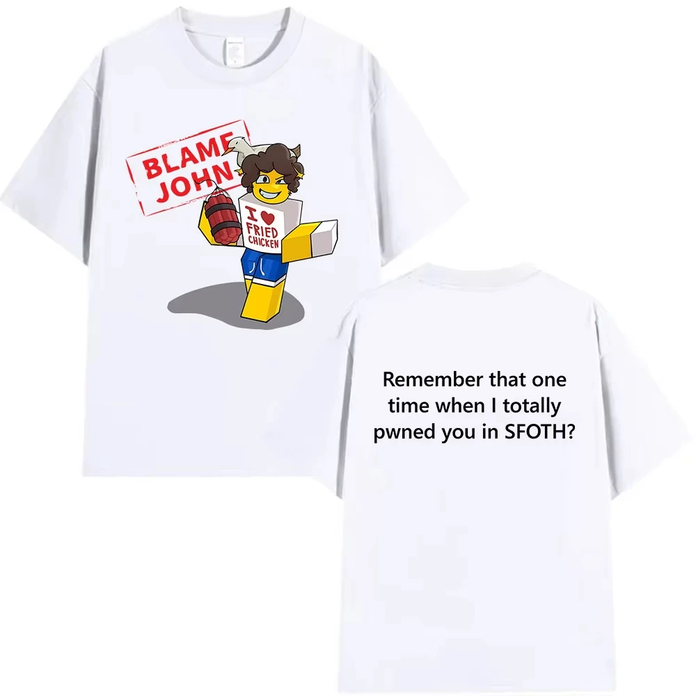 

Забавные футболки с мемом «Виноват Джон Шедлетски», мужские и женские, в стиле ретро Харадзюку, оверсайз, летние, 100% хлопок, модные футболки