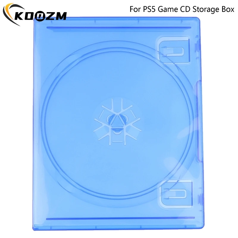1pcs Plastic Disc Box CD Game Case Protective Box Compatible For / Ps4 Game Disk Holder CD DVD Discs Storage Box Cover Dropship