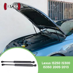 2pcs For Lexus IS250 IS300 IS350 2005-2013 Front Bonnet Hood Strut Lift Support Bars Gas Spring Dampers Rod 53450-0W080