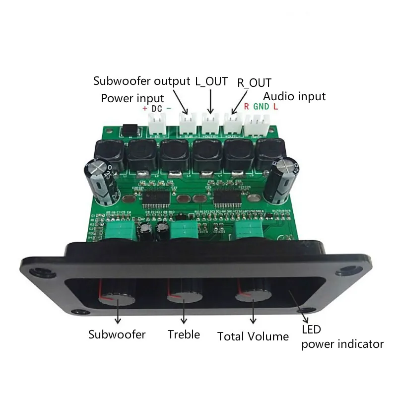 

SOTAMIA TPA3118D2 Subwoofer 2.1 Amplifier Audio Board 30Wx2+60W Mini Amp Digital Sound Amplifiers DIY Smart Home Amplificador