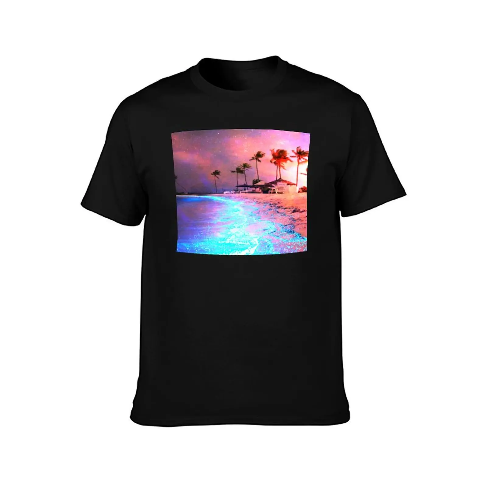 Stunning Beach T-Shirt Trendy Pattern T-Shirt for Men
