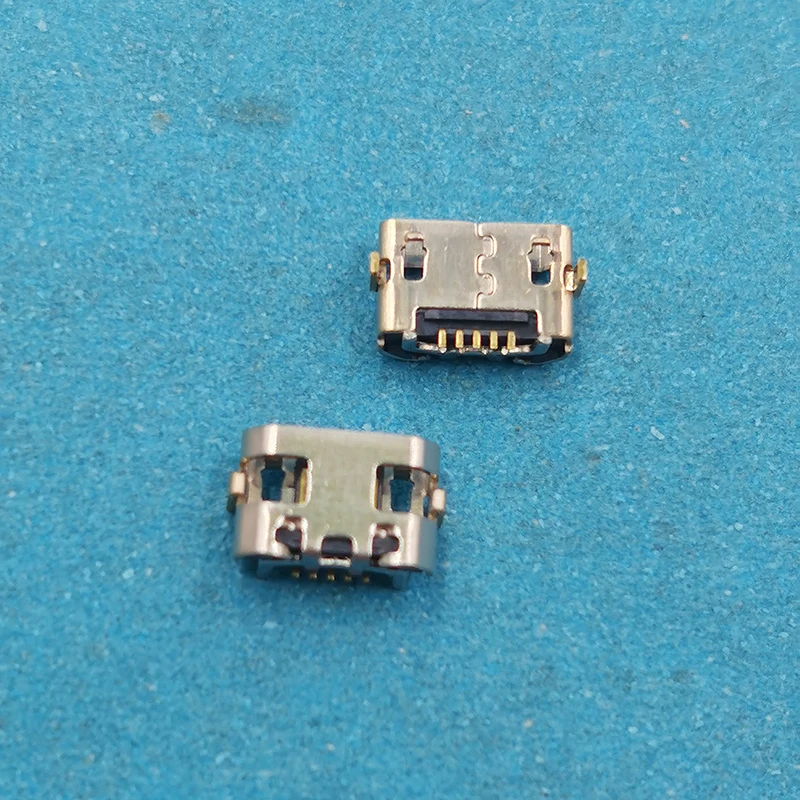 50-100pcs Micro USB 5pin DIP2 Mini Connector Mobile Charging Port Plug For HUAWEI HONOR Play Freely Y5/M3 lite/P2600/Y5 II/T5/C5