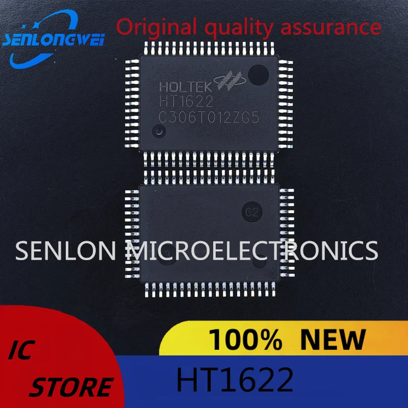 New Original LCD liquid crystal display driver chip IC HT1622 QFP64 in Stock