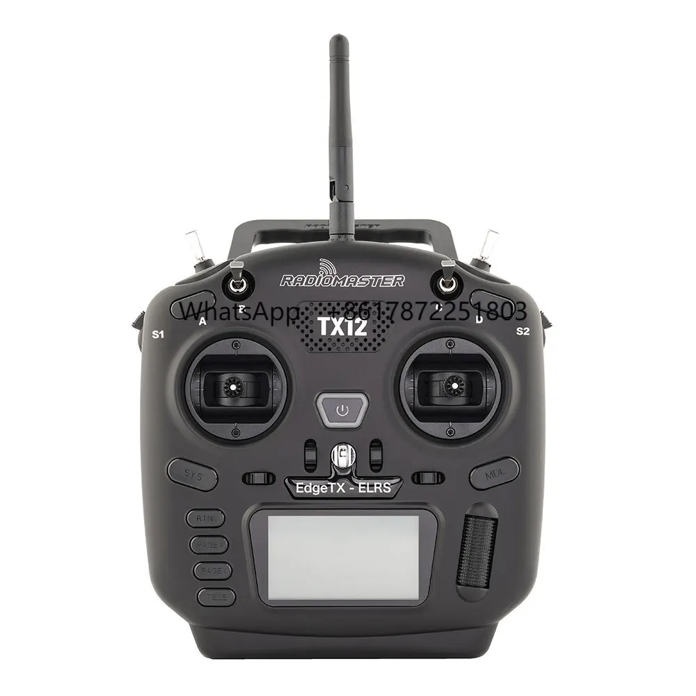 

RadioMaster TX12 ELRS 2.4GHZ MKII RC Remote Controller 16ch Hall Gimbals Smart Remote Control for FPV UAV