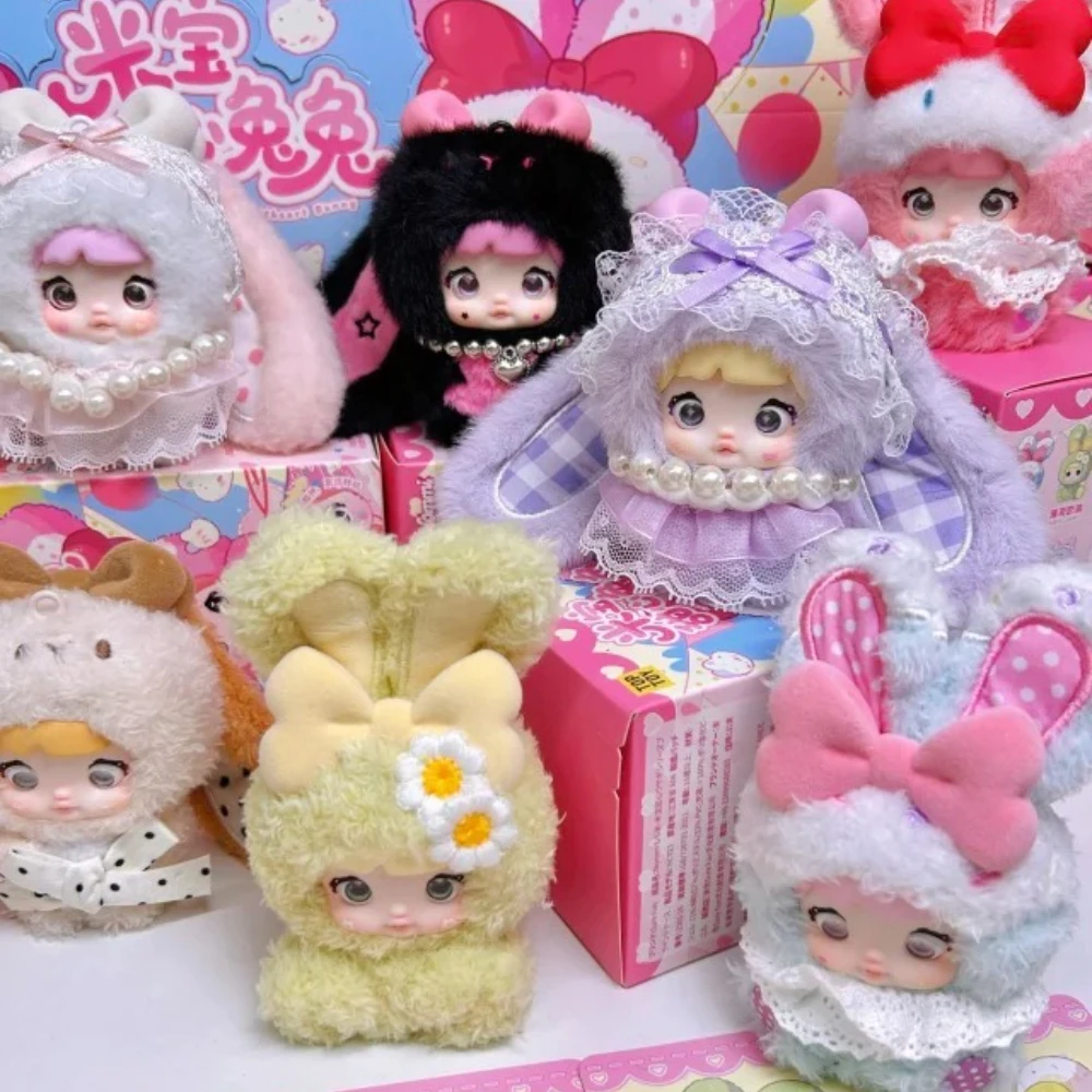

New Genuine Nommi Sweetheart Rabbit Series Plush Blind Box Kawaii Action Doll Fashion Decoration Toys Cute Desktop Decoration