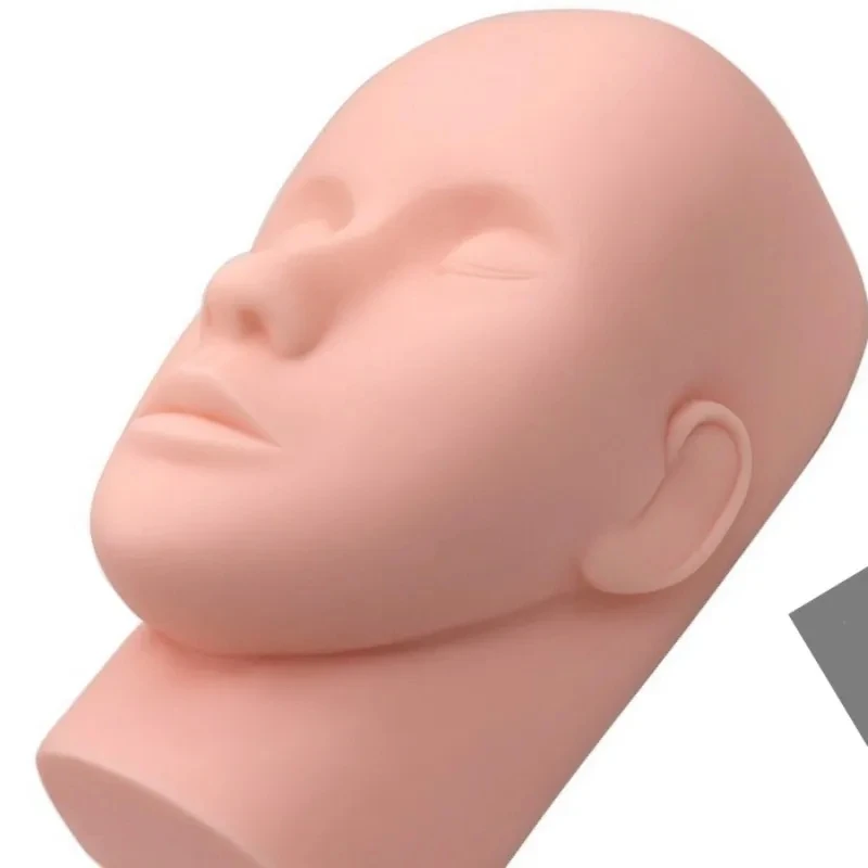 Pro Training Mannequin Flat Head Practice Make Up Eye Lashes Eyelash Extensions,Practice Training Head Manikin Cosmetology Manne