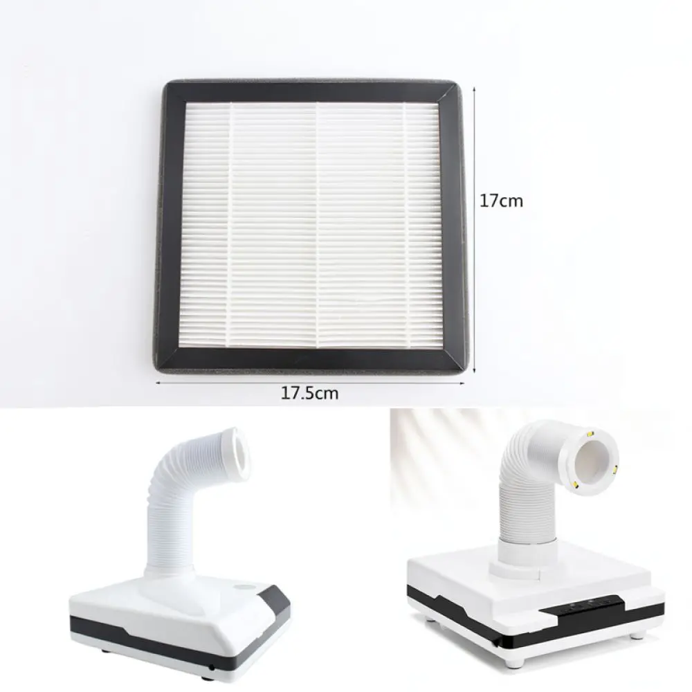 Manicure Dust Collector Filter Pad Replacement Professional Nail Vacuum Machine Thin Screen For Table Cleaning