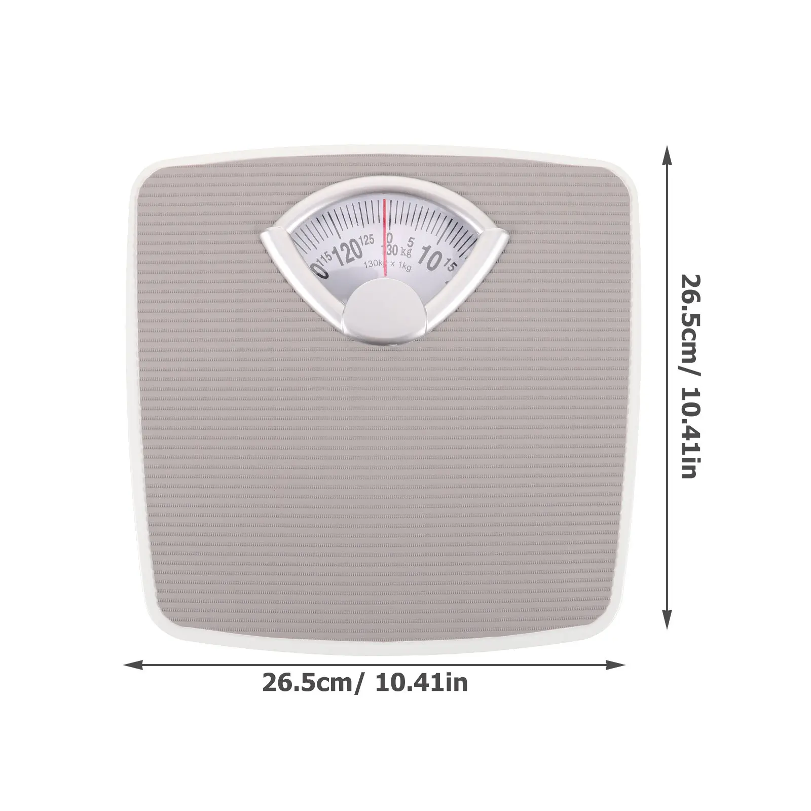 Mechanical Weight Scale High Precision Portable Body Scale for Home Bathroom Accurate Dial Body Weighing Scales Stylish Iron