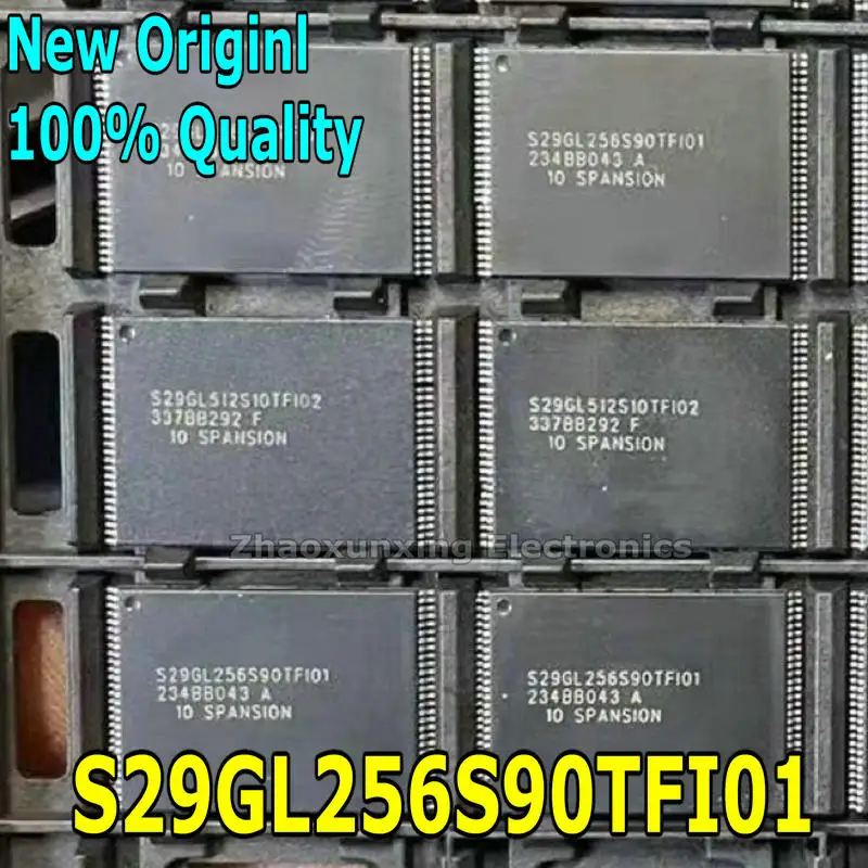 5~10PCS   New   S29GL256S90TFI01   S29GL256S90TFI010    TSOP-56     Chipset