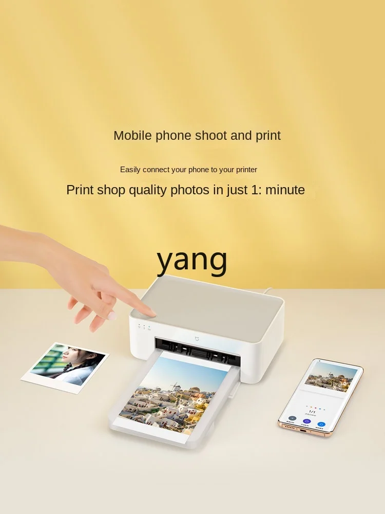 L\'m\'m Mobile Phone Color Printing Smart Wireless Connection Polaroid Photo Washing Machine