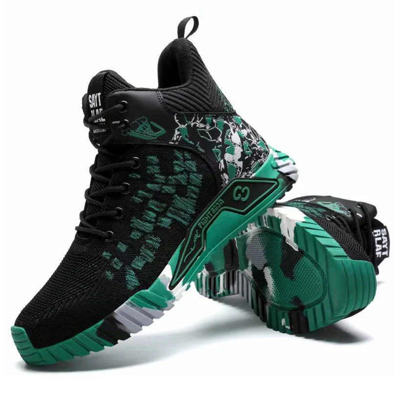 

steel toe work boots for men plus size shoes 45 46 47 48 50 man breathable safety shoes for women industrial high work shoes