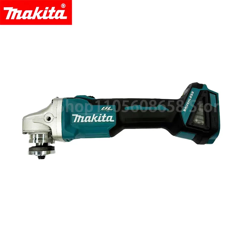 Makita DGA404 125mm Brushless Angle Grinder Metal Wood Cutter Cordless Grinding Polishing Cutting 18V Heavy‑Duty Power Tool
