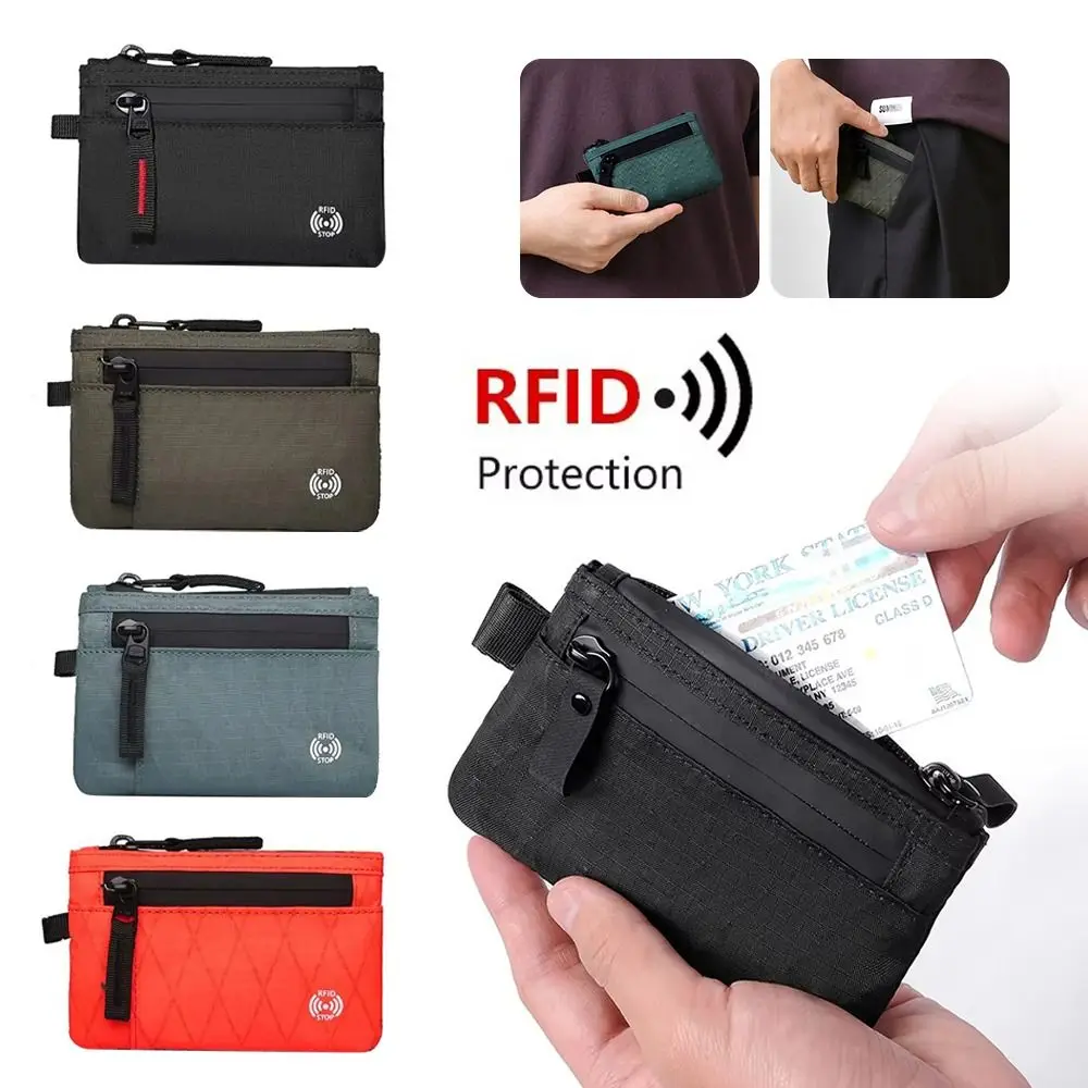 

Новый материал X-Pac RFID-умный кошелек RFID-блокировка тонкий держатель для карт легкий кошелек для монет