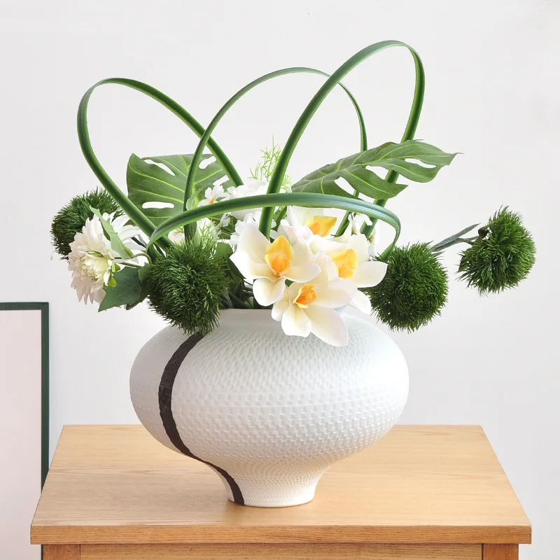 

Искусственные листья травы и цветы, 39 дюймов, 20 шт., для флористики, имитация растений, декор для свадьбы и дома, украшение для вазы