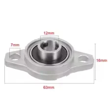 10PCS 8/25mm Linear Pillow Block Bearing KFL Series Zinc Alloy Insert for CNC Linear Guide Motion