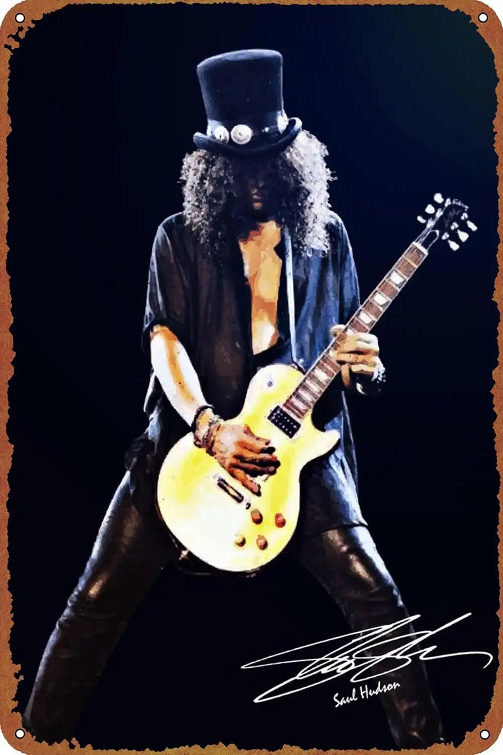 Slash Metal Tin Sign Wall Decor Funny aluminum poster retro home decoration bar office coffee shop kitchen bedroom restaurant ga