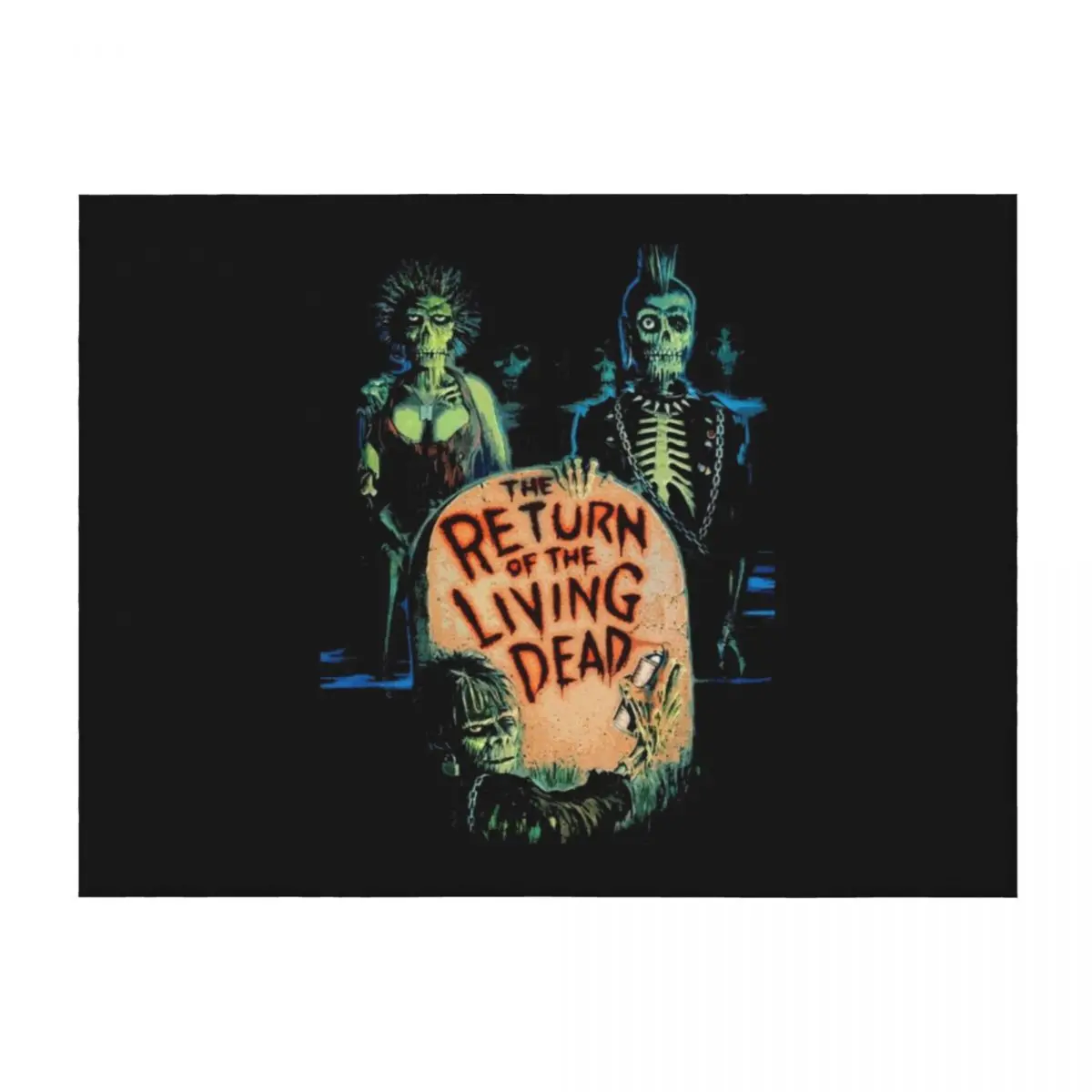 

The Return of the Living Dead Gift For Fans, Gift For Men and Women, Gift Halloween Day, Thanksgiving, Christmas D Throw Blanket