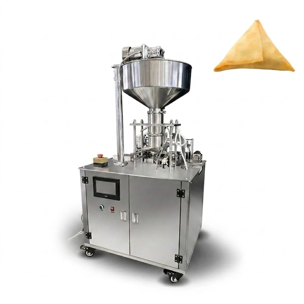 Small Samosa Wrapper Semi Automatic Samosa Folding