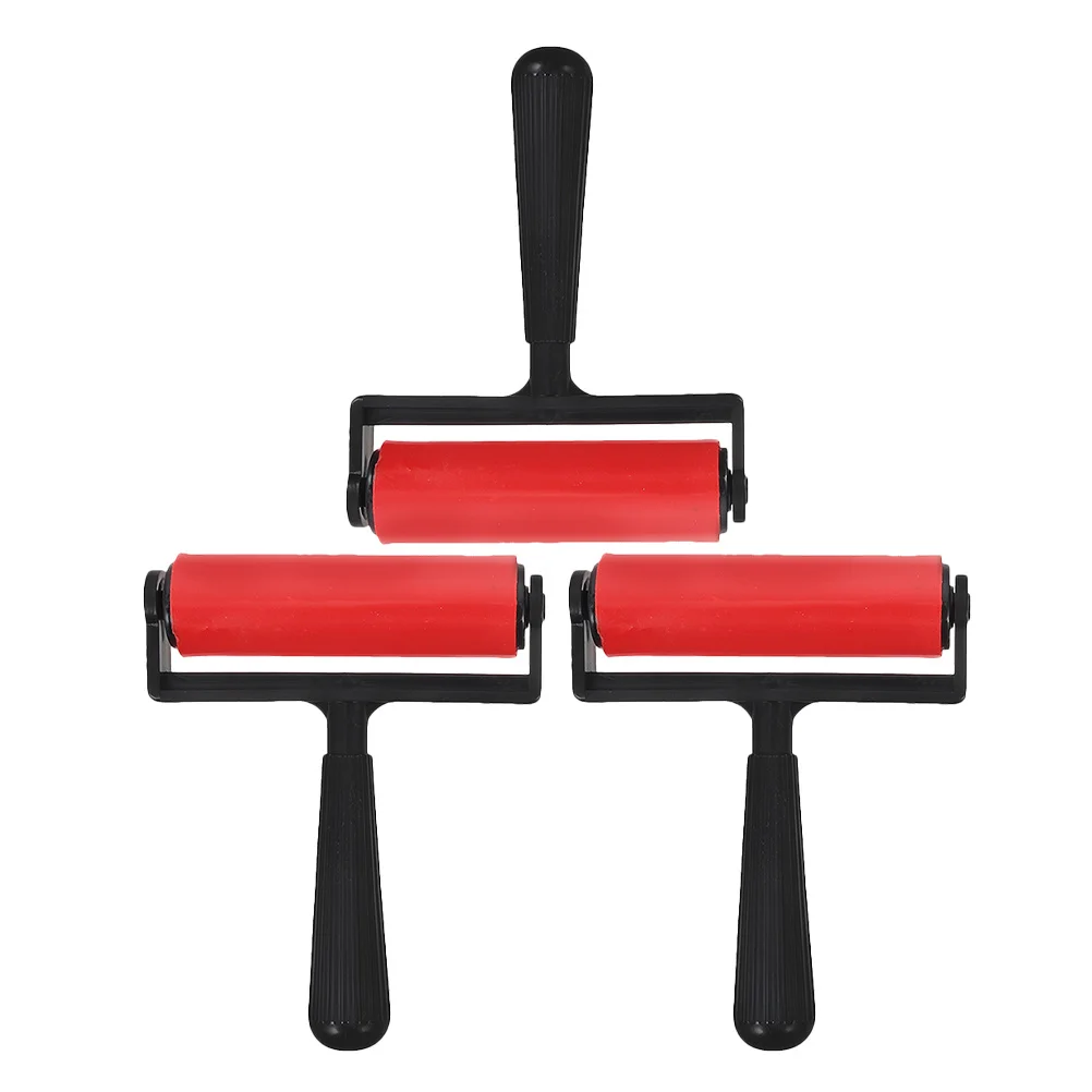 3 قطعة بكرات الرسم الماس استبدال الحرفية الأسطوانة DIY بها بنفسك الفن توريد أدوات الطلاء متعددة الوظائف سكرابوكينغ