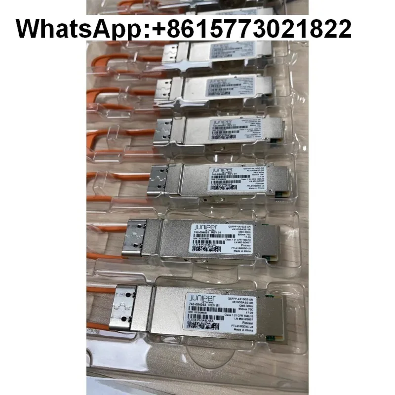 

FINISAR JUNIPER QSFPP-4 * 10GE-SR 40G multi-mode（1pcs）