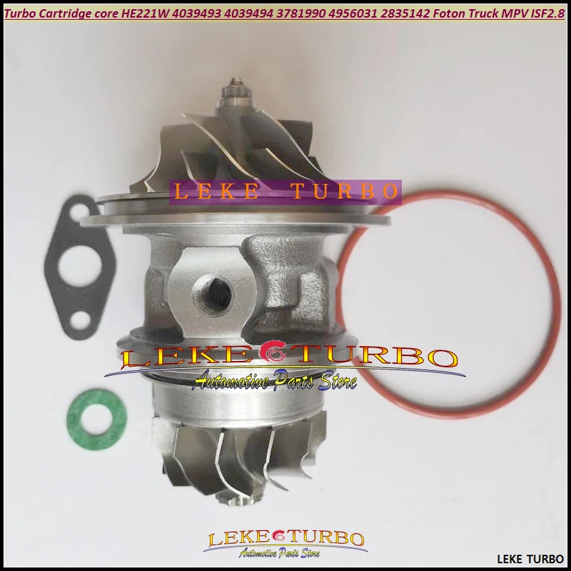 Cartucho TURBO CHRA Core HE221W D0810183066 4039494 4039493 2835142 2835143 2835140 para Caminhão Foton para Cummins ISF ISF2.8