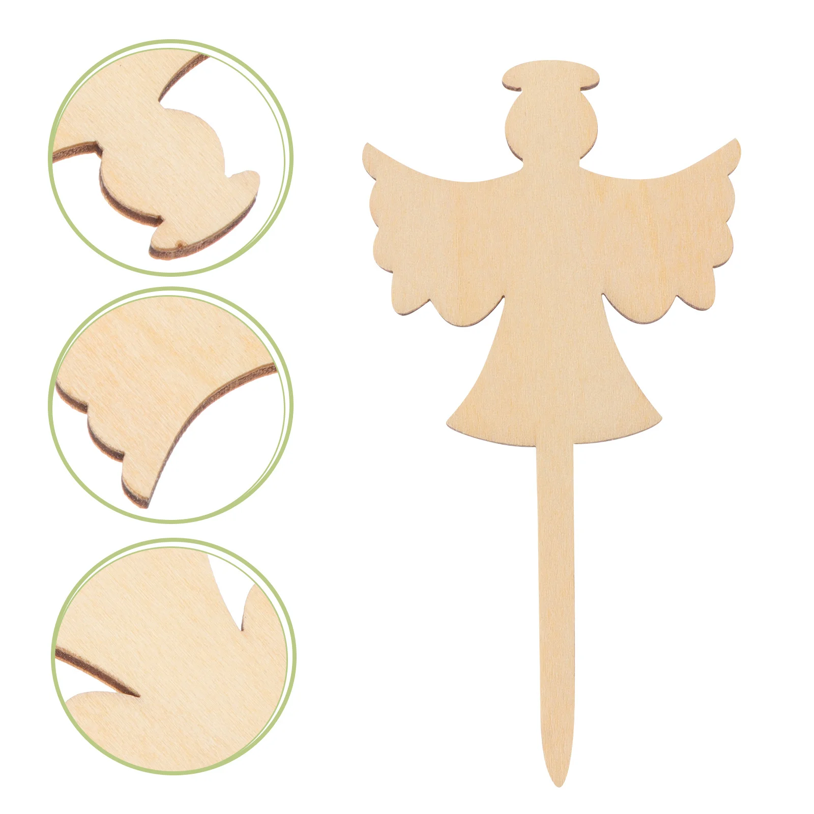 

10pcs Wooden Plant Labels For Garden Flower Pot Multi-Succulent Name Tags, Plant Classification Signs, Gardening Stakes, Flower